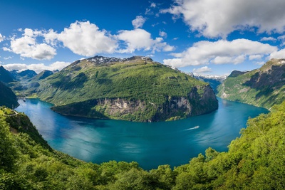 Geiranger, Stryn e viste dal Monte Dalsnibba